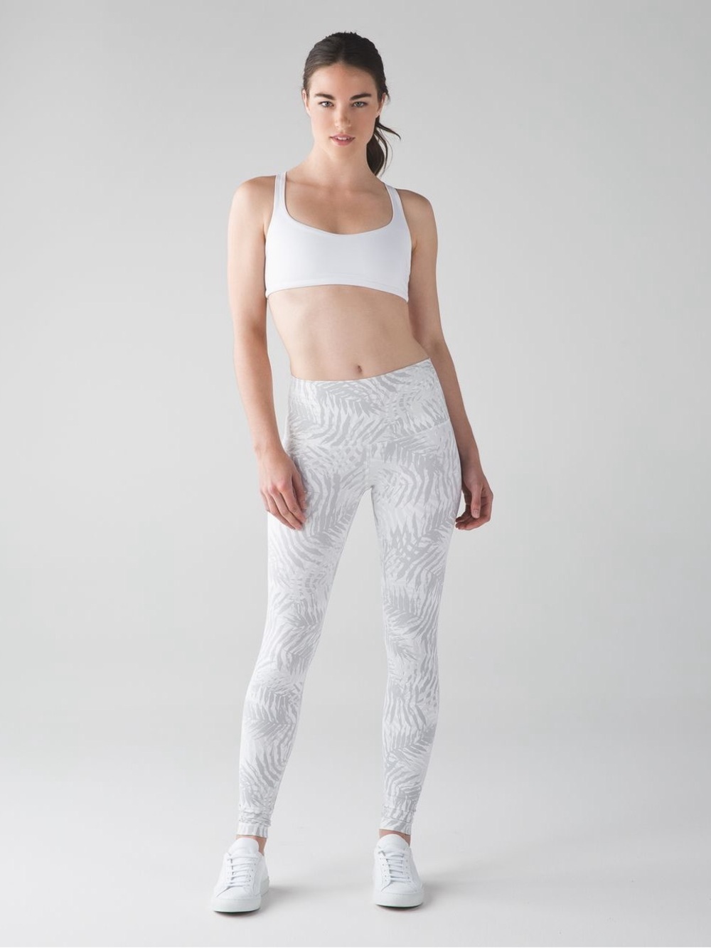 lululemon athletica Gray Camo High-Rise Leggings Wunder under